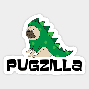 Pugzilla Sticker